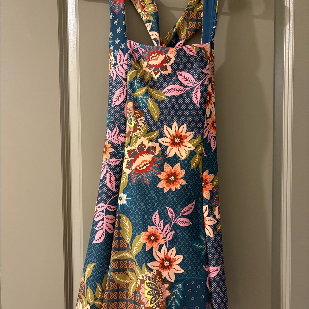 Johnny Was Delfino Twist Back Tennis Dress